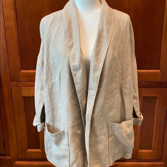 Organic Linen Blazer Jacket | Poshmark